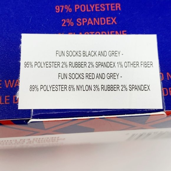2 pr Socks Unisex Mens Fun Socks Gag Gift NEW - Picture 6 of 6